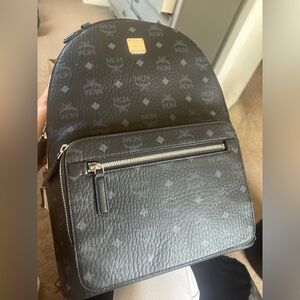MCM Stark Visetos Logo Monogram